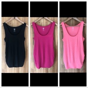 Set of 3 Maternity Tank Tops